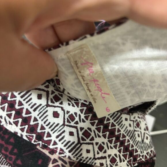 Free People You Made My Day Maxi Dress 6 Multicolor Sleeveless Tiered Bohemian - Picture 10 of 12